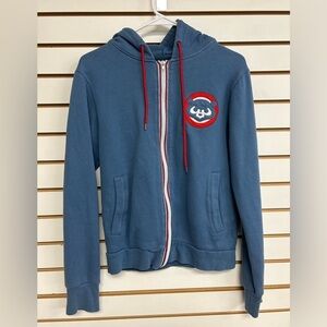Chicago Cubs Wright‎ & Ditson Full Zip Hoodie Size L Baseball MLB Youth